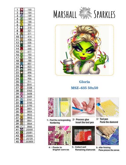 Gloria © 50x50 (print to order)