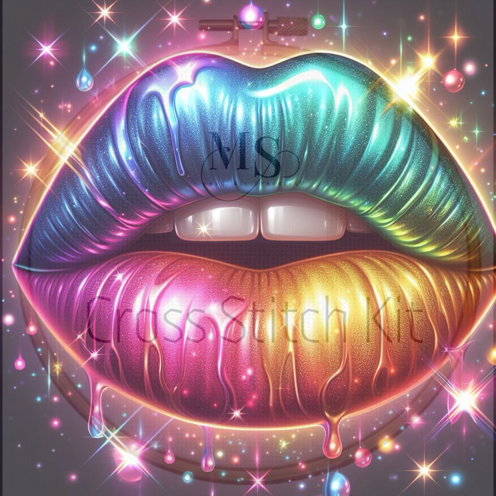 CS - Rainbow Kiss 40x40