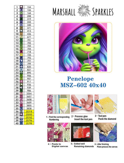 Penelope © 40x40 (print to order)