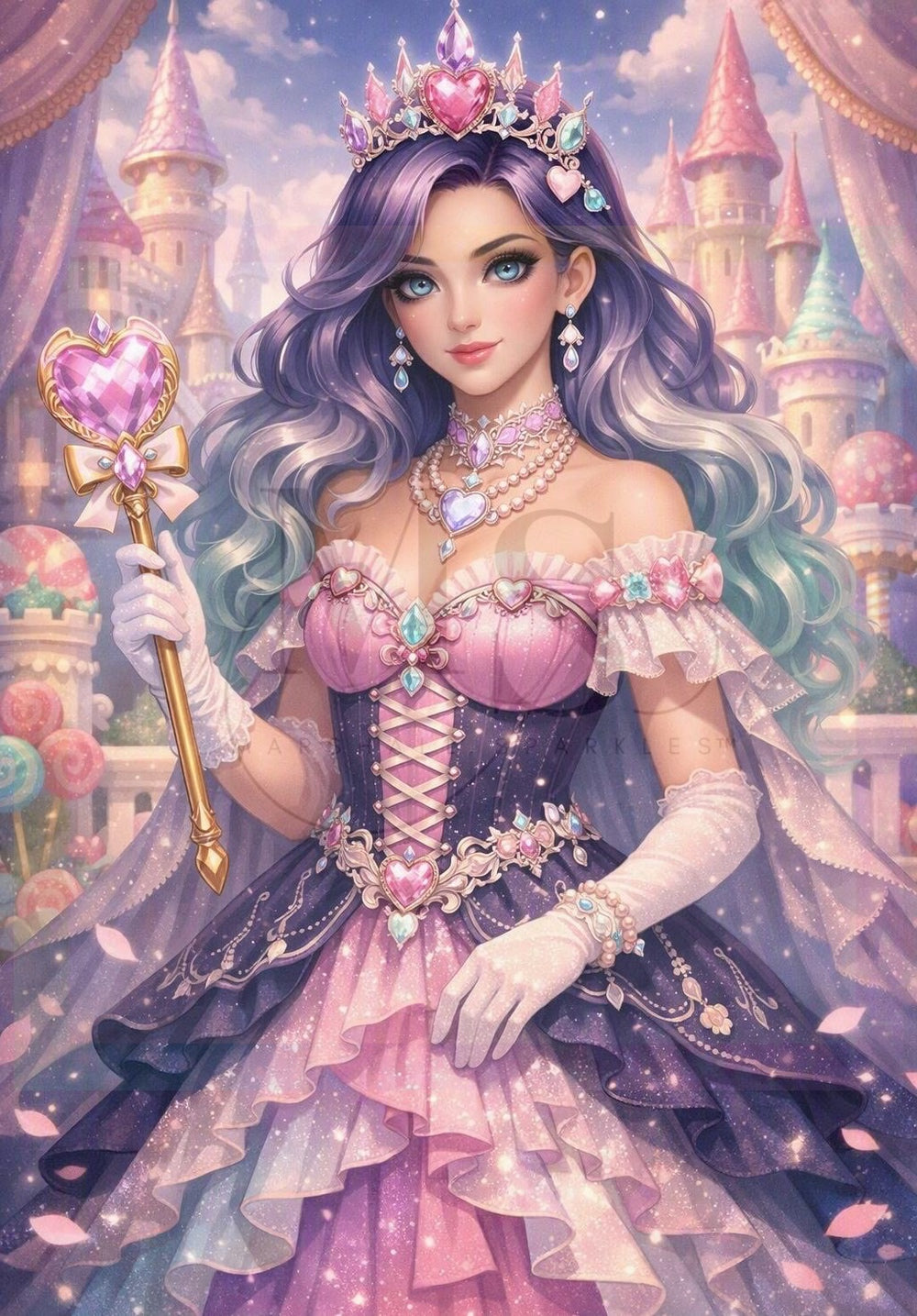 Pink Queen © 60x85