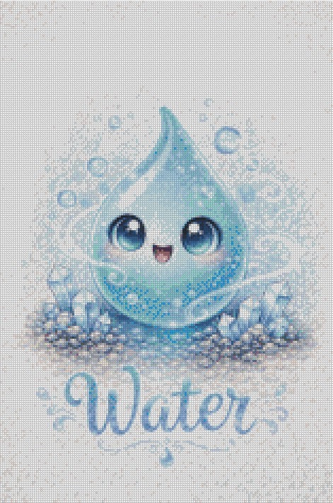Water Element © by Miss Millicent 40x60