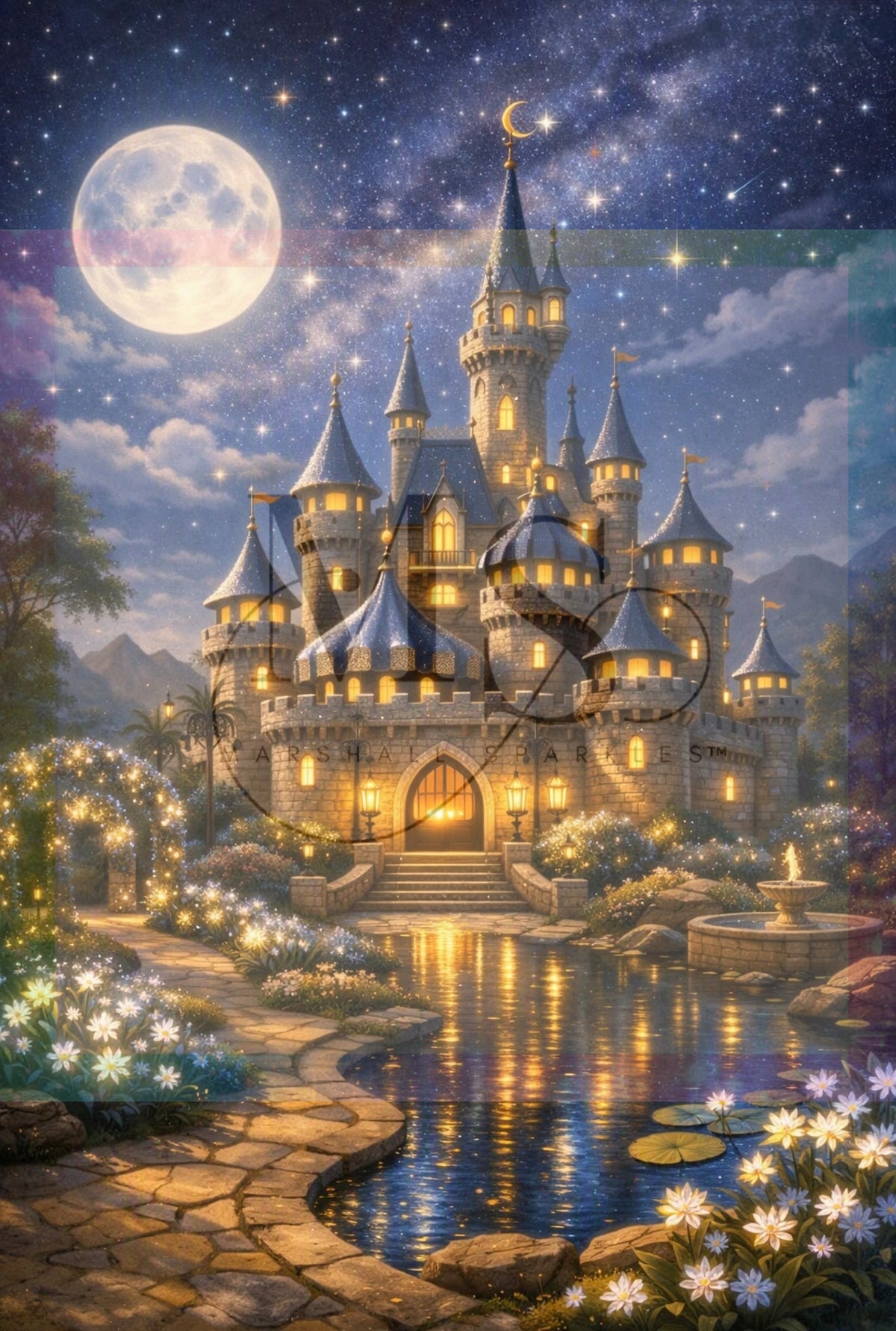 A Whole New World Castle © 60x90