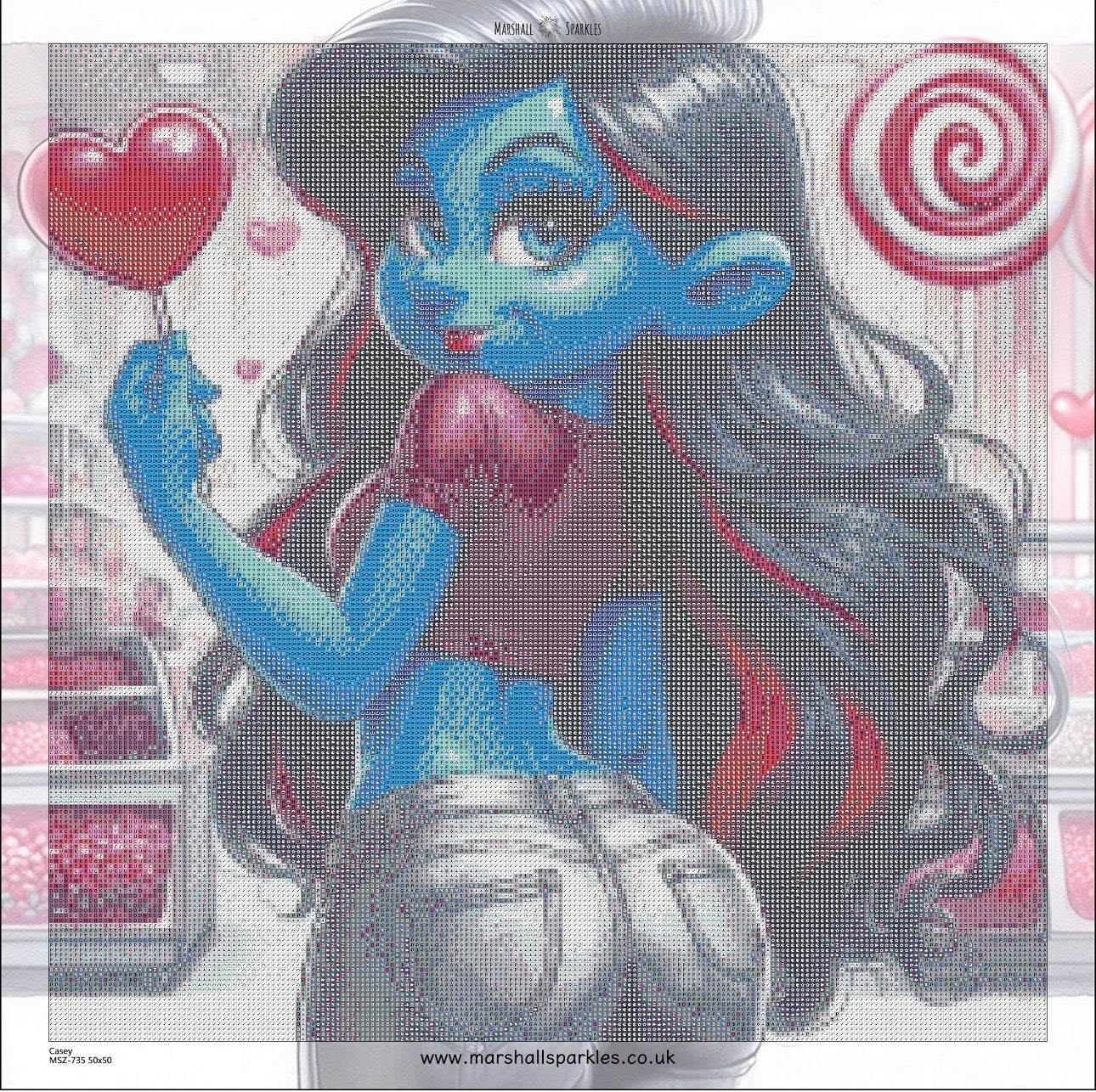 Casey © 50x50 (print to order)