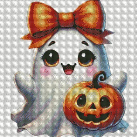 Cute Ghost © 40x40