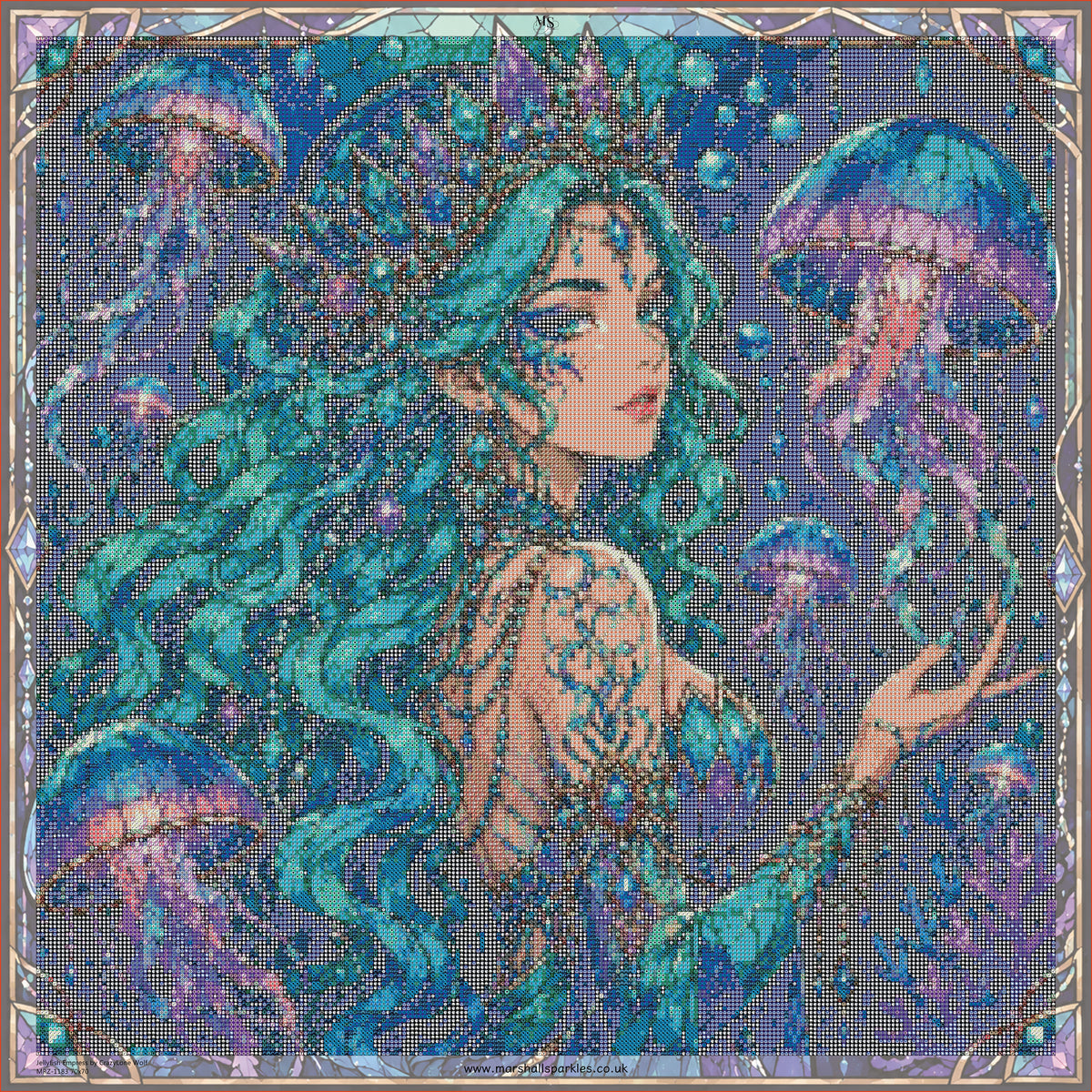 Jellyfish Empress © 70x70 by CrazyLone Wolf