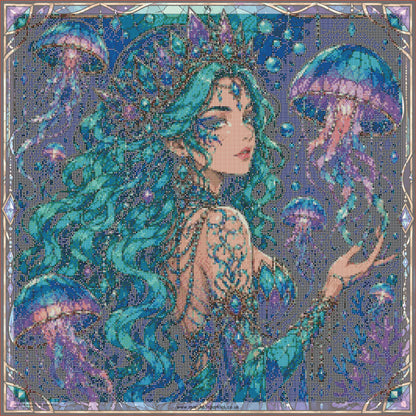 Jellyfish Empress © 70x70 by CrazyLone Wolf