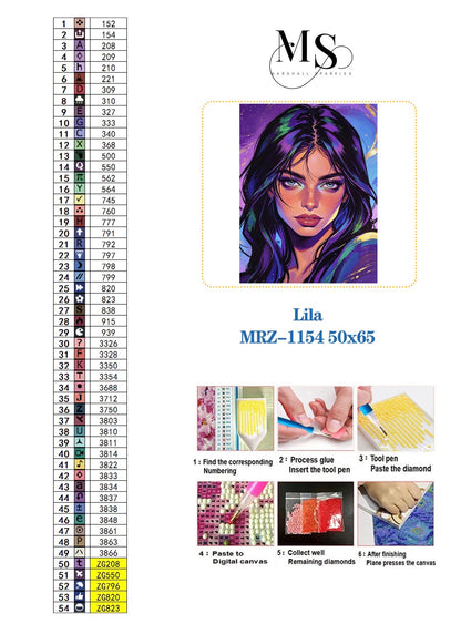 Lila © 50x65