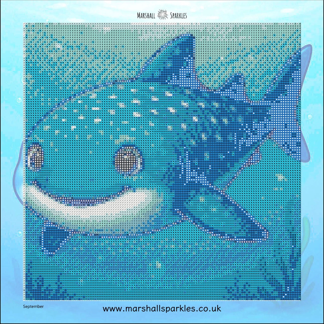 12 Months of Ocean © by Overton Designs 30x30 (PTO)