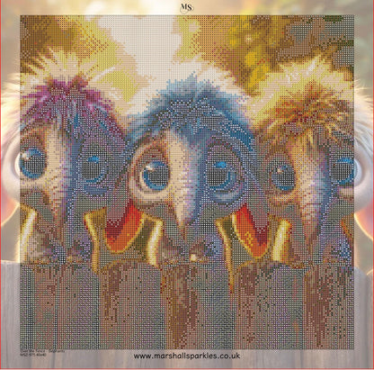 Over the Fence - Elephants © 40x40