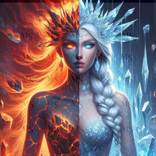 Fire Queen vs Ice Queen 4 © 60x60