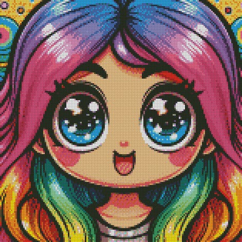 Sassy Spectrum © 40x40