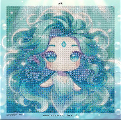 March/Aquamarine - Spirit © 40x40