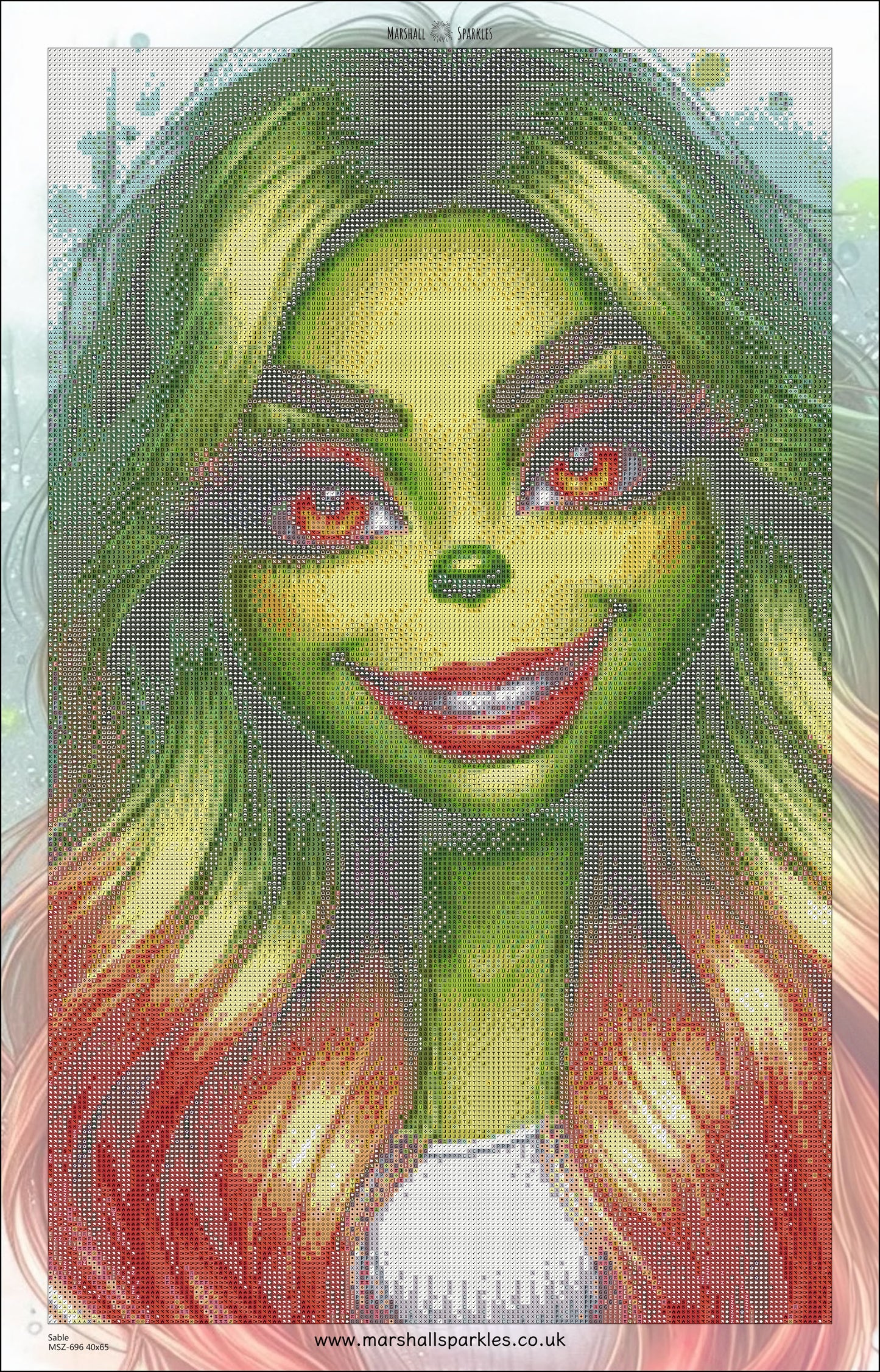 May Sable © 40x65 Square Fairy Drill