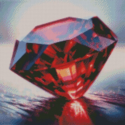 January/Garnet - Diamond © 40x40