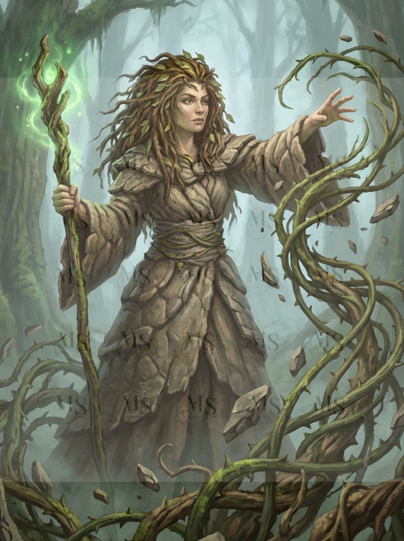 Earth Sorcerer © 60x80