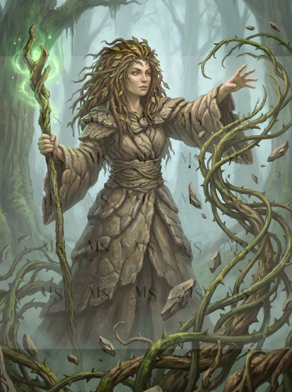 Earth Sorcerer © 60x80