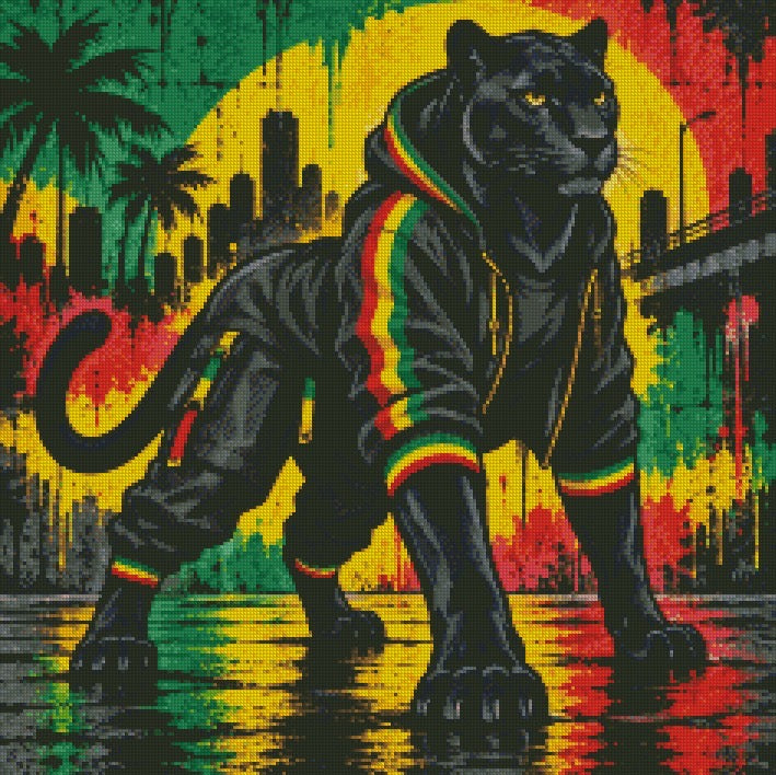 Reggae Beast © 60x60 by CrazyLone Wolf