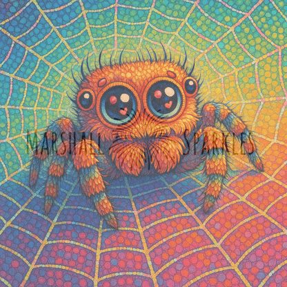 Rainbow Jumper © by Miss Millicent 60x60 (PTO)