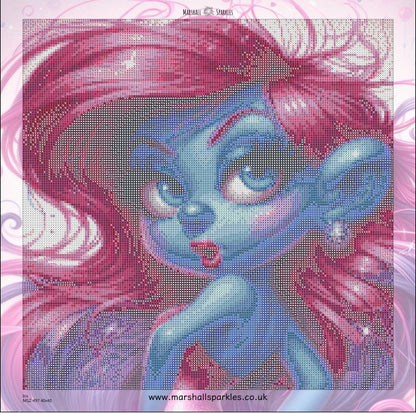 Iris ©  40x40 Square Fairy Drills