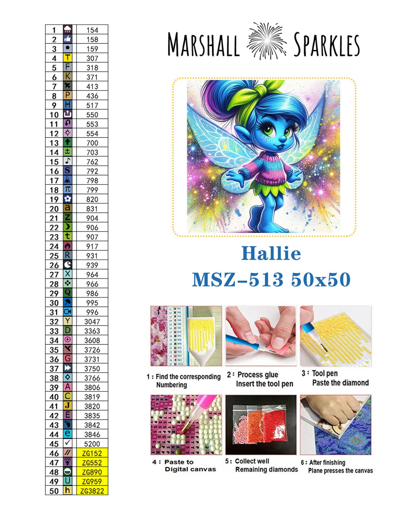 Hallie © 50x50