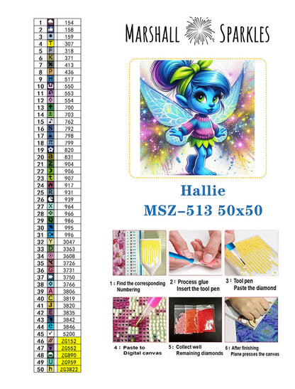 Hallie © 50x50