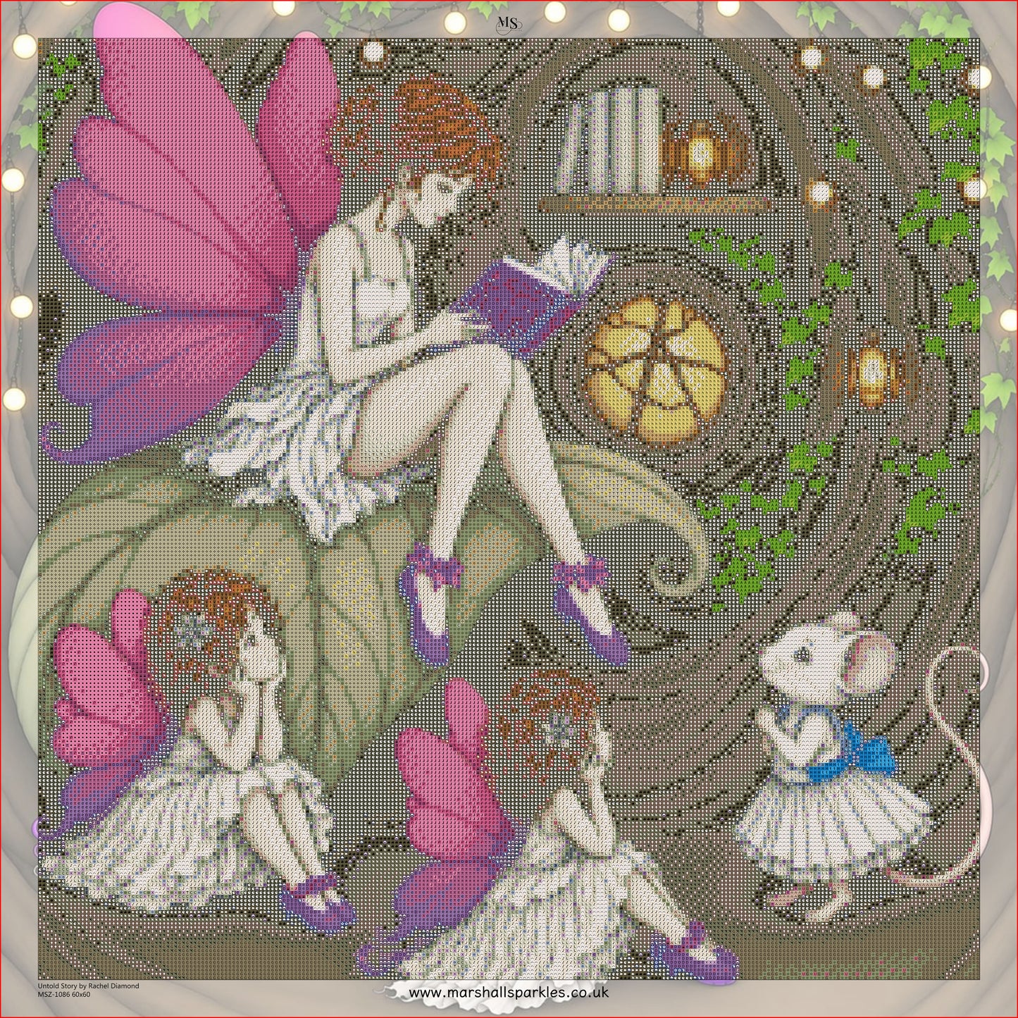 Untold Story © 60x60 by Rachel Diamond