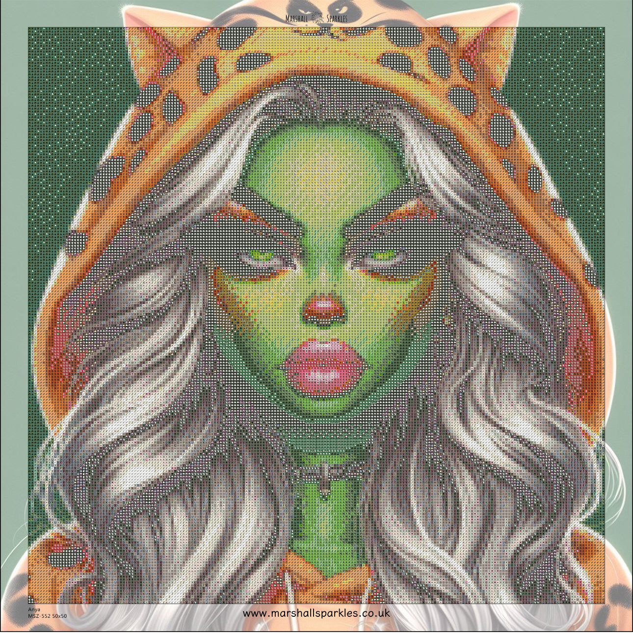 Anya © 50x50 (print to order)