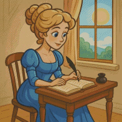 Quill writer © 50x50  by Katie Mayo-Jackson