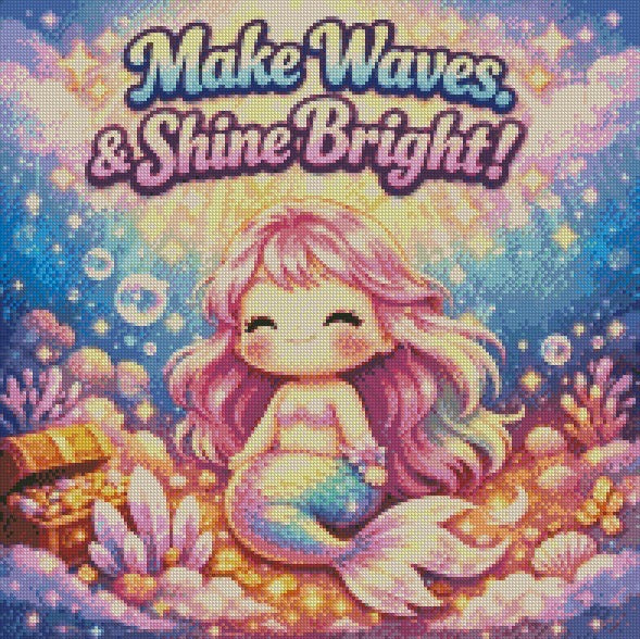 Make Waves, & Shine Bright! © 50x50