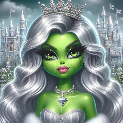 April/Crystal - Green G © 50x50