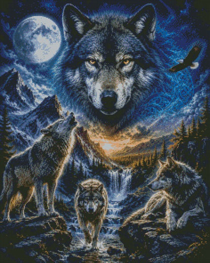 Lunar Alpha © 60x75 by CrazyLoneWolf