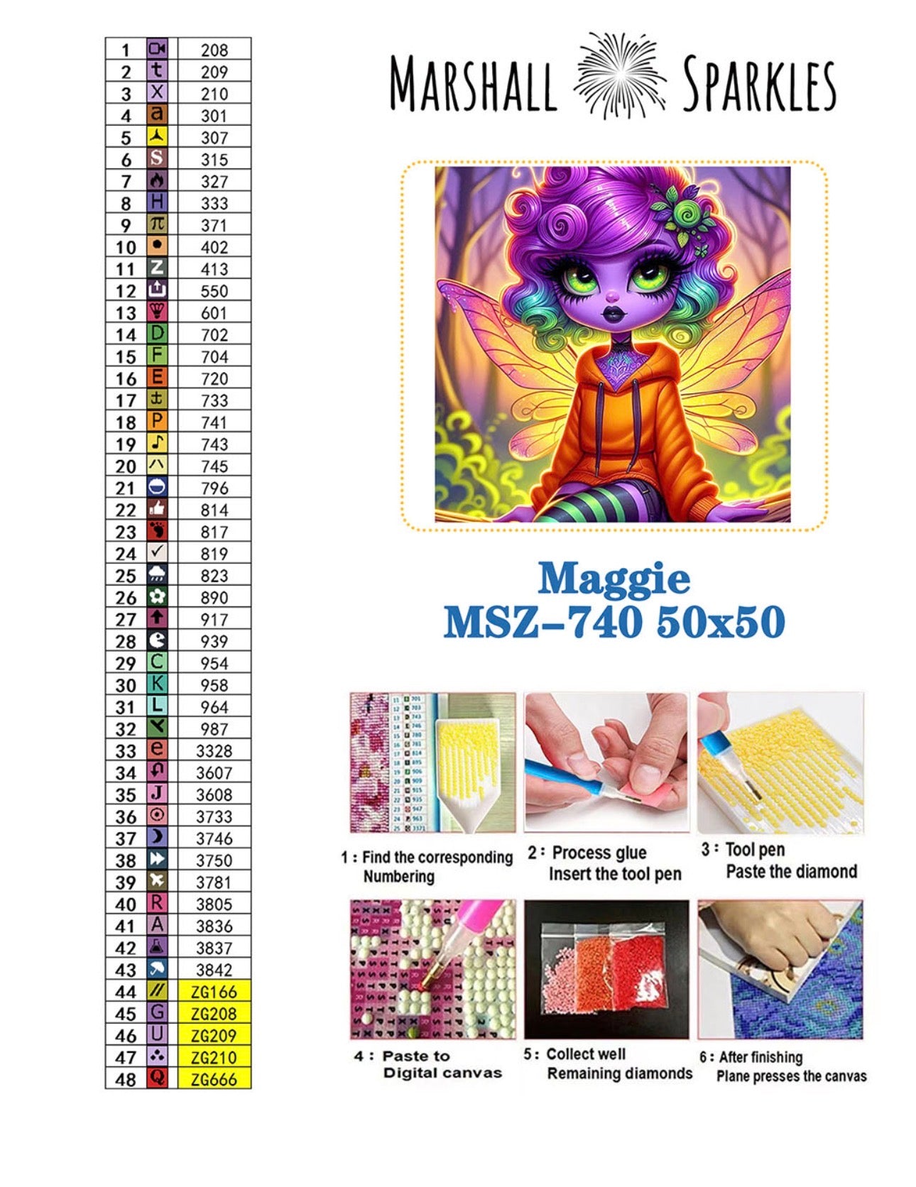 Maggie ©  50x50 (print to order)