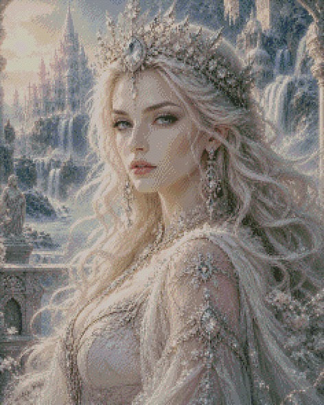 The Crystal Queen © 60x75 by CrazyLoneWolf
