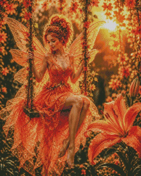 Autumn’s Enchanted Whisper © 60x75 by KT Designs