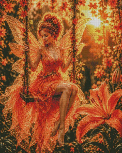Autumn’s Enchanted Whisper © 60x75 by KT Designs