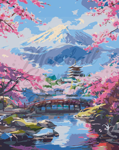 Blossom Bridge TOP1035 © 40x50