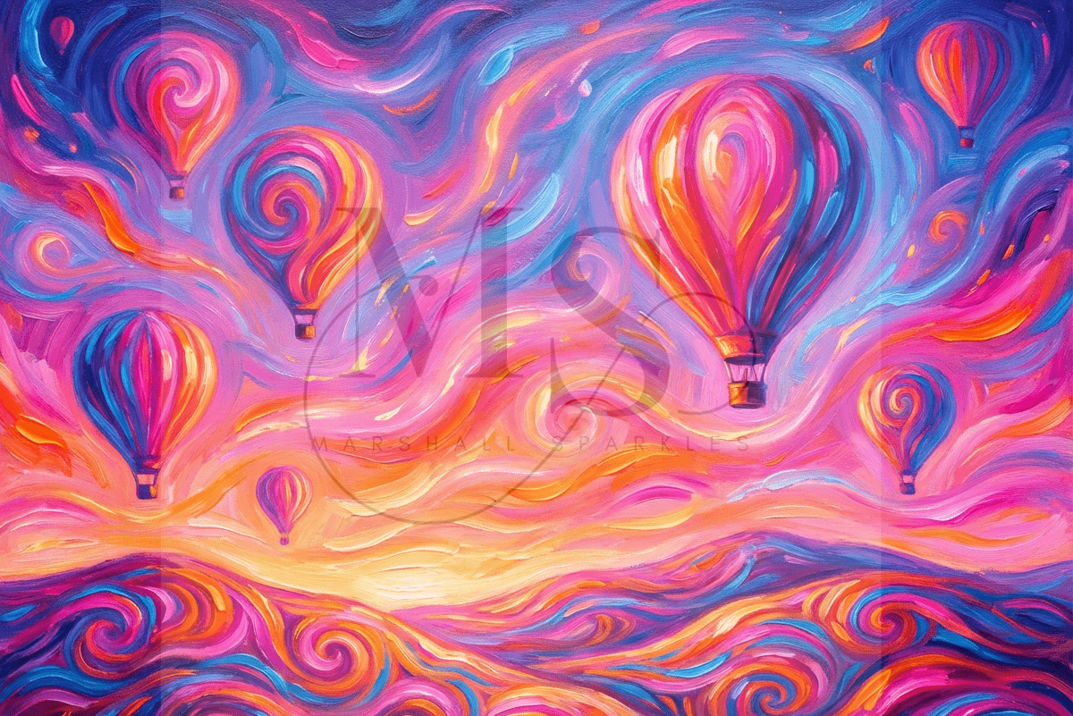 Hot Air Balloons © 60x45