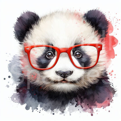 Panda Splash Glasses © 40x40
