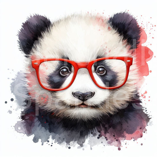 Panda Splash Glasses © 40x40