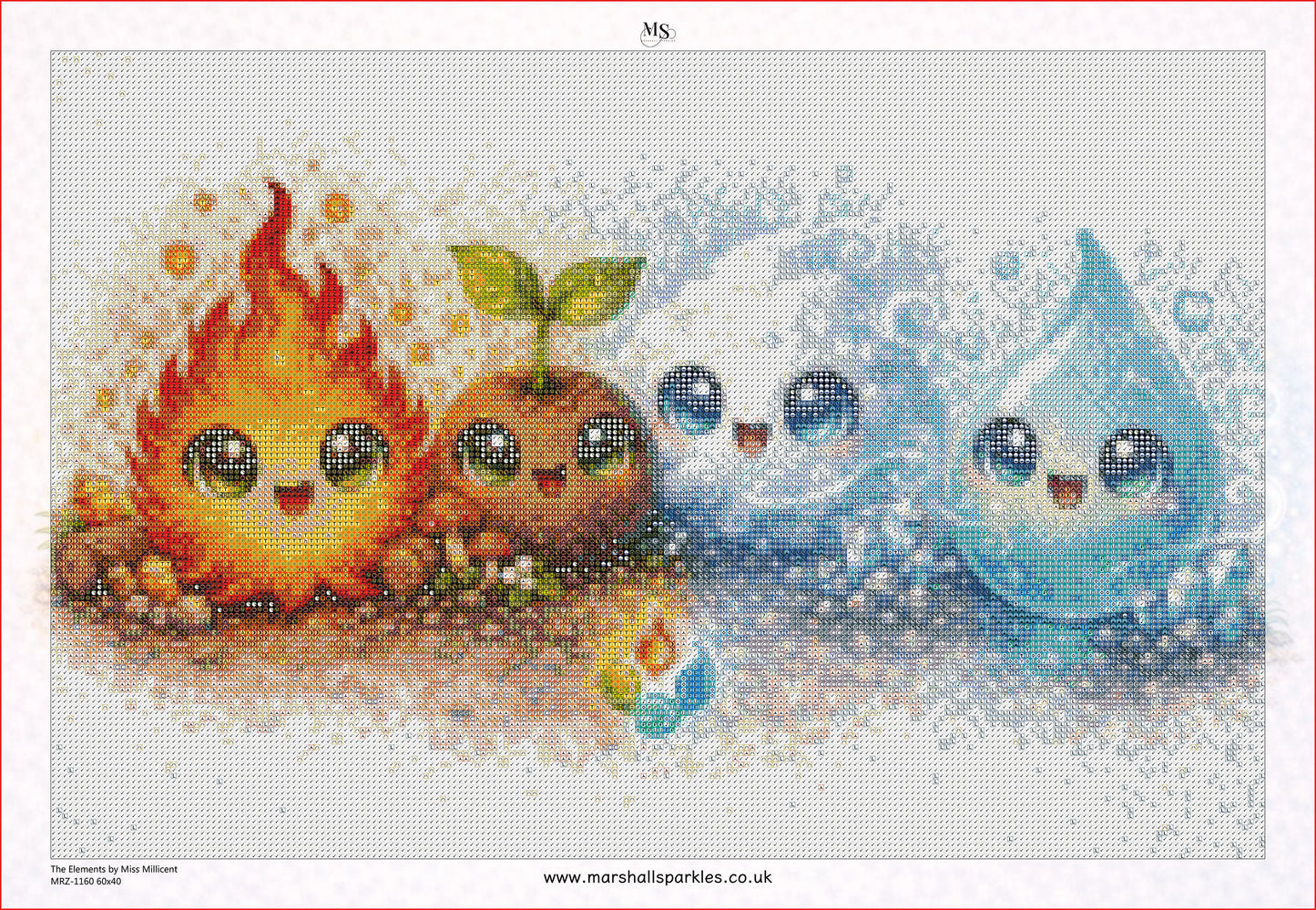 The Elements  © by Miss Millicent 60x40