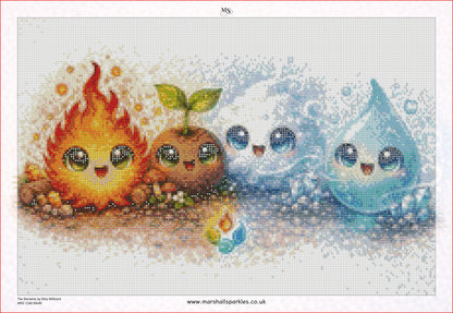 The Elements  © by Miss Millicent 60x40