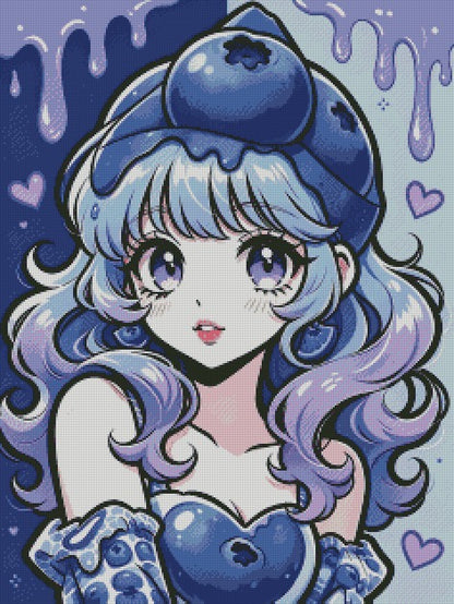 Fruitella Girls - Bluette BerryBelle © 60x80