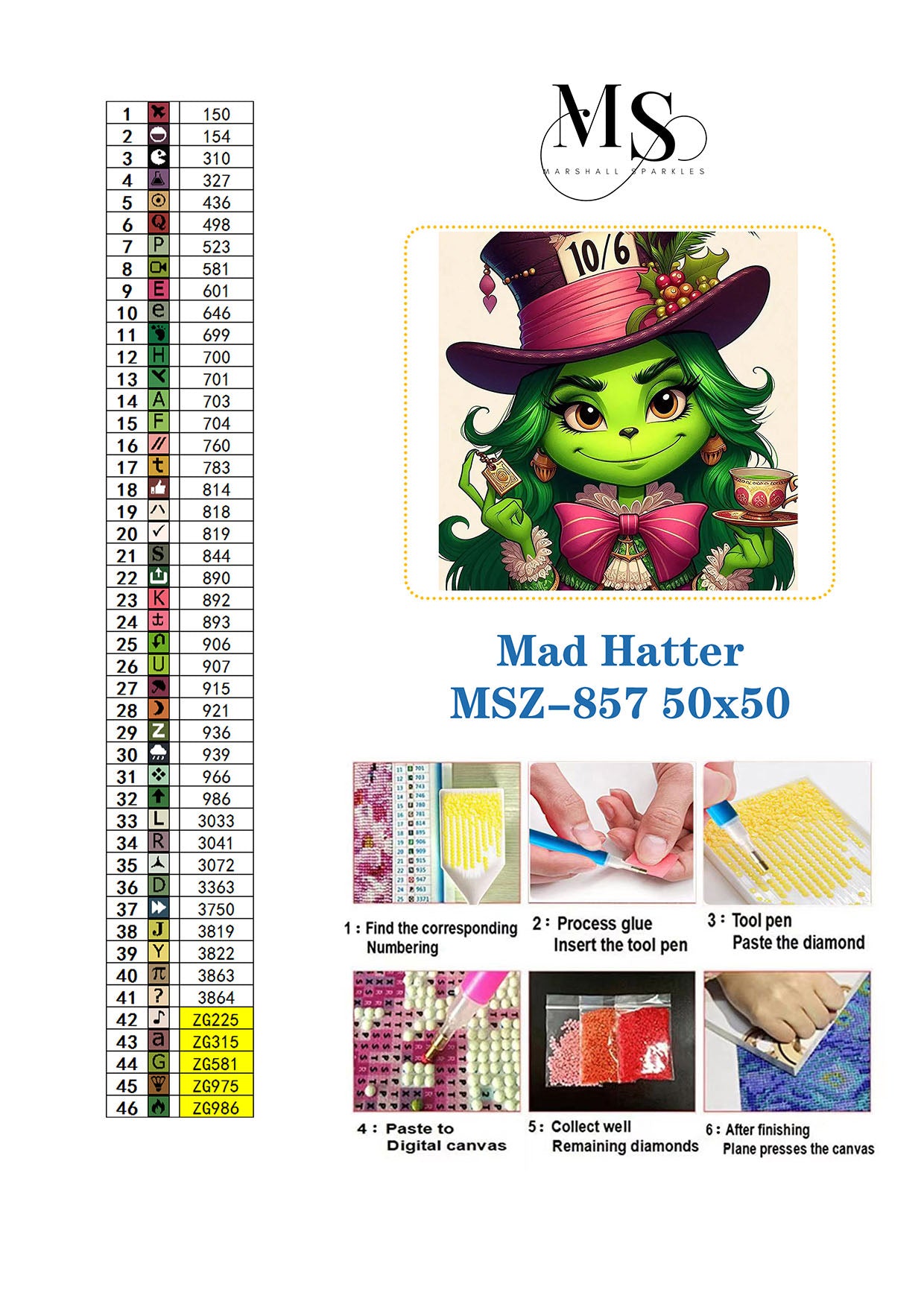 Mad Hatter © 50x50