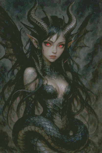 Serpentina Nightbane © 60x90