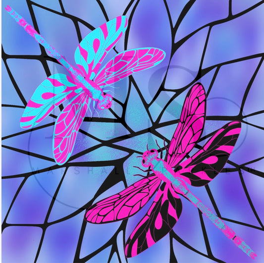 Meganisoptera (HAND DRAWN) © 50x50 by Rachel Diamond