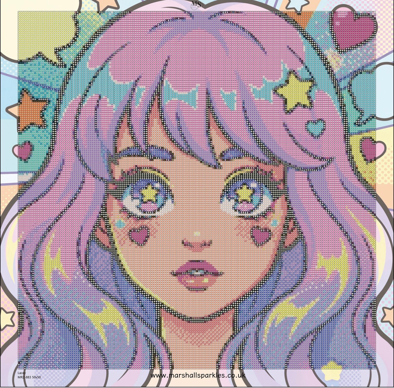 Lacey © 50x50 Round fairy