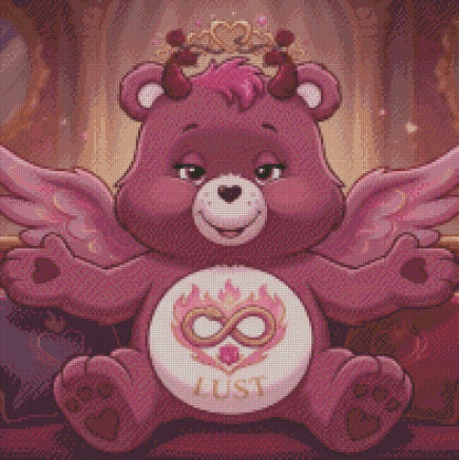 Snuggle Sin Bears - Lust ©  50x50 by RG Designs