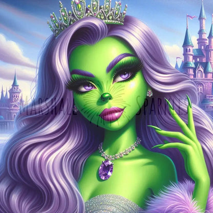 February/Amethyst - Green G © 50x50