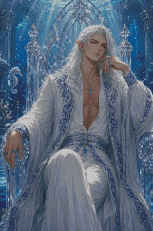 Water King © 80x120 by Katie Mayo-Jackson