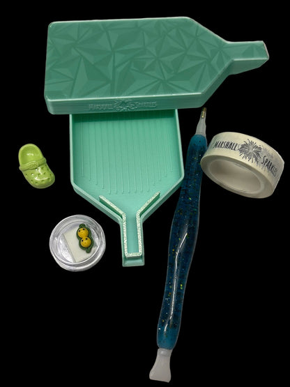 Upgraded Kit - in Stock Orders ONLY (can only be purchased with a stocked boxed diamond painting, Sparkle Savers NOT included)